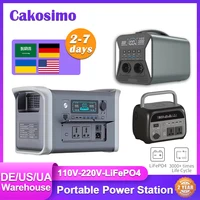 2600W 1800W 500W Portable Power Station 1024wh 345wh Lifepo4 Battery Powerful Power Bank Solar Generator Emergency Power Supply 1