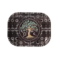 The Tree of Life Rolling Tray and Grinder 1/2pcs 2