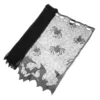 Foil Fringe Curtain Goth Clothes Fireplace Decor Mantelpiece Child Ghost Spider 4