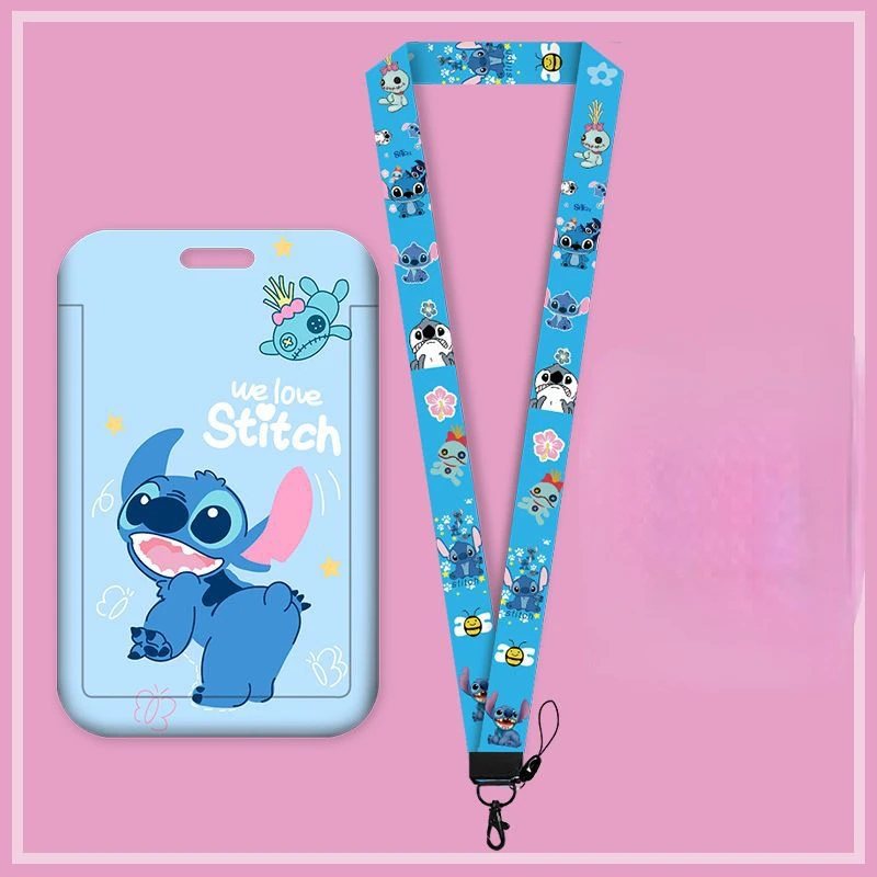 Stitch™ From Lilo & Stitch™ Disney LEGO® Badge Holder keychain, Zipper  Pull, or Badge Reel Great Gift for Nurses, Teachers or Kids 