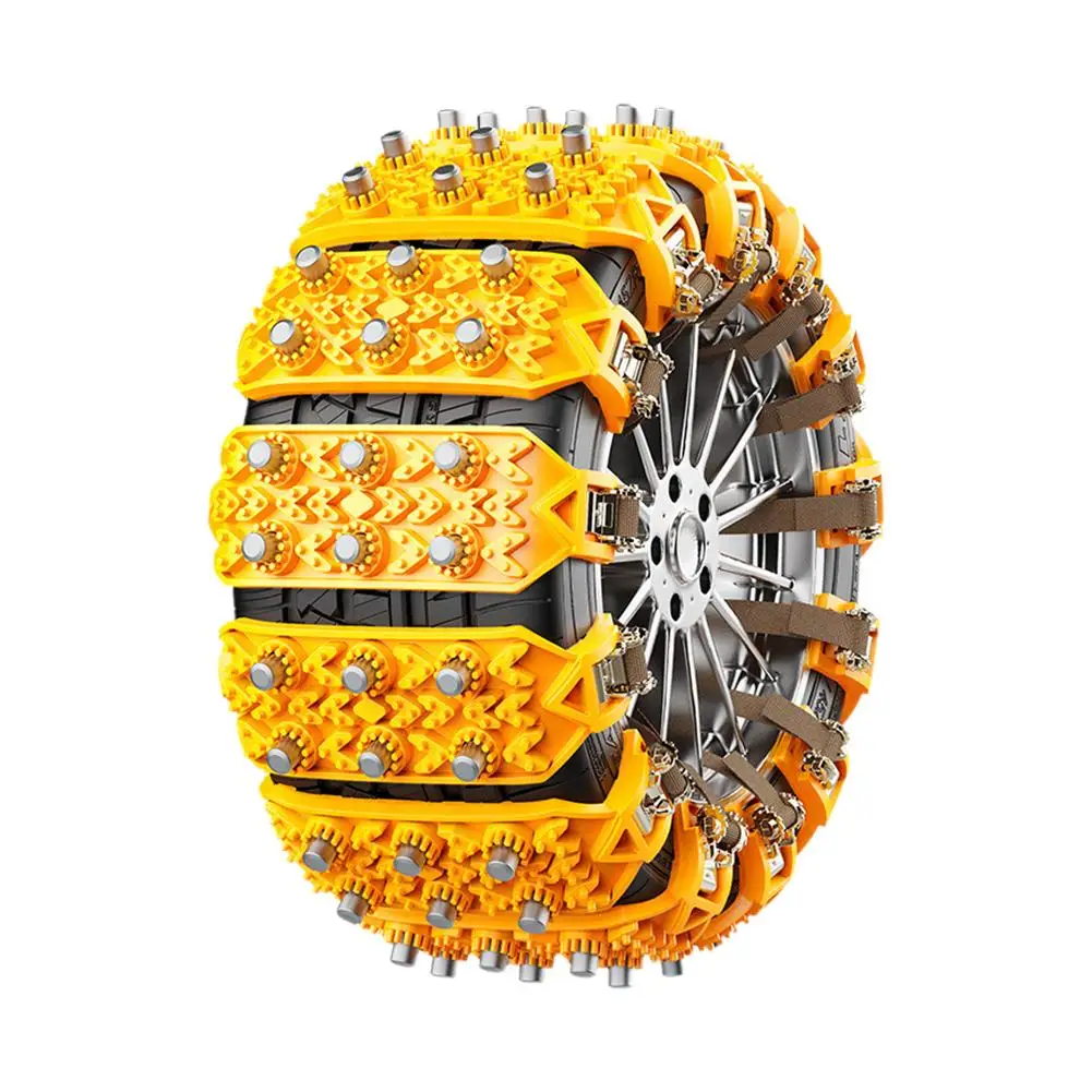 Rubber Anti-skid Chain No Jack Car Tires Sediment Beef Tendon Snow Tires Cleaning Maintenance Snow Chains