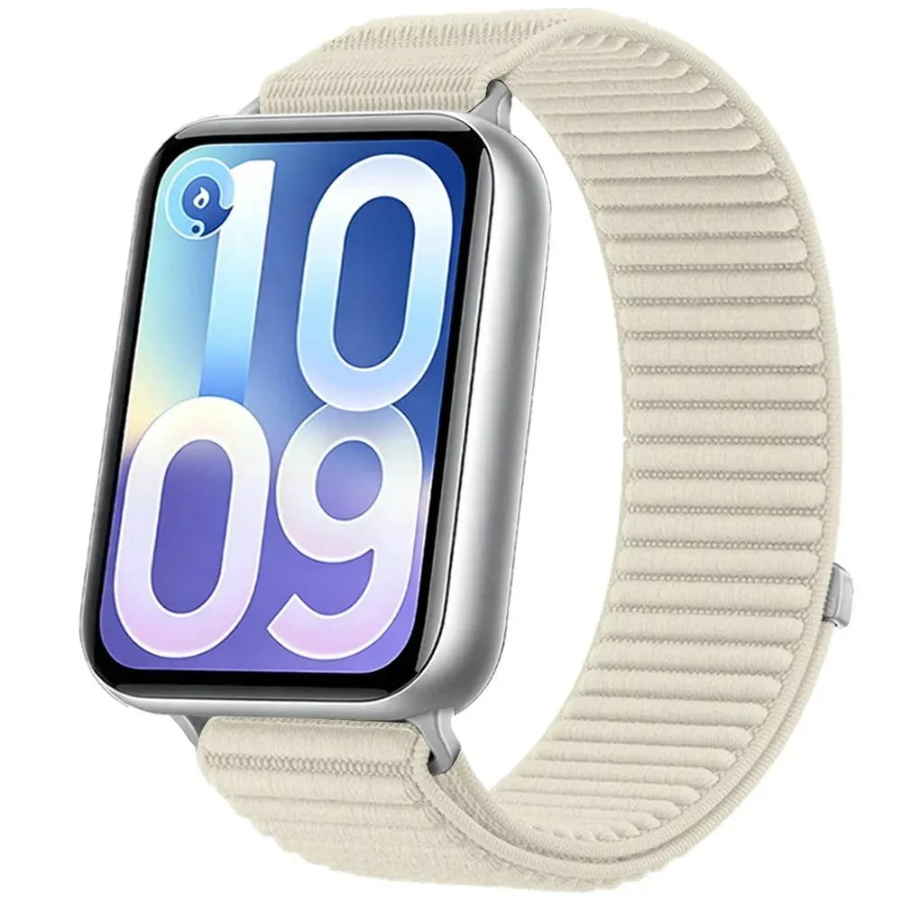 Breathable Nylon Loop Wave Braided Strap Wristband