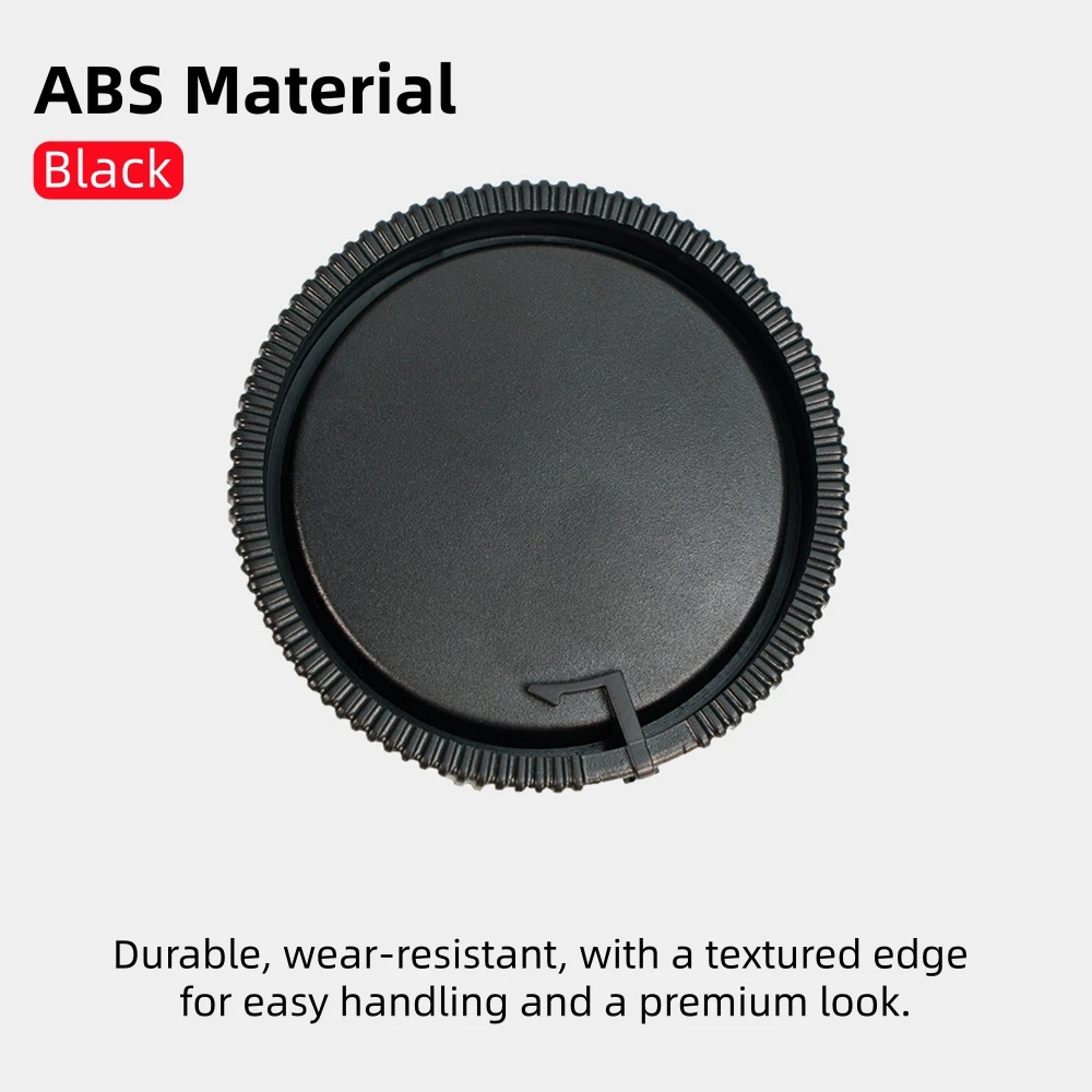 Camera Body and Rear Lens Dust Proof Cap Protector - DSLR Accessories