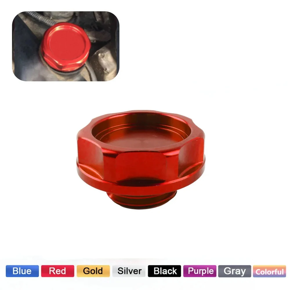 Aluminum Automobile Vehicle Oil Cap Fuel Tank Oil Cover Engine Filler Cap For Honda D/B/H/K/F/L-Series fuel tank cover fuel tank cap oil fuel cap