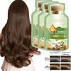 Natural Plant Herbal Hair Dye Shampoo 5 Minutes Change Hair Color Non-irritating Repairs Gray White Hair Care Products Women Men 6