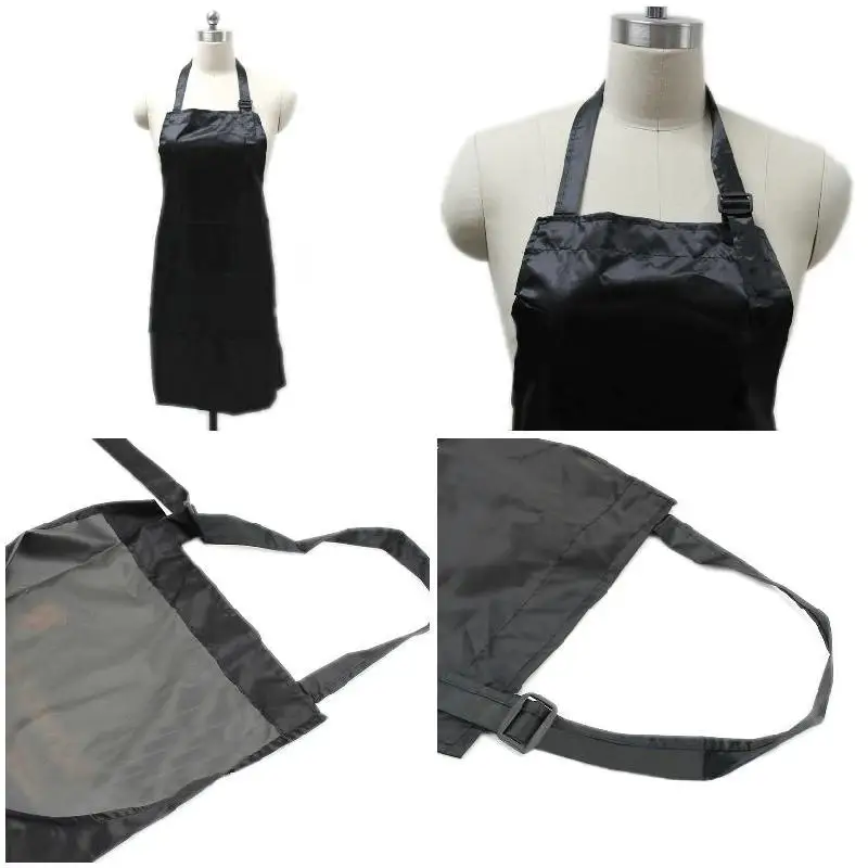 Kitchen Aprons For Woman Men Chef Work Apron For Grill Restaurant Bar Shop Cafes Beauty Nails Studios Uniform Hairdressing Cloth
