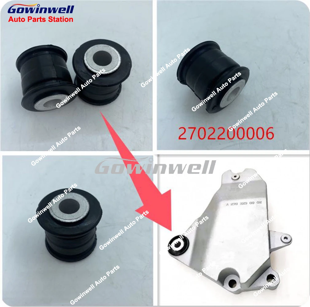 Engine Upper Bracket Bushing Separate er Rubber Sleeve Bear Bushing for Mercedes Benz W156 W176 W246 A2702200006 A2702200106