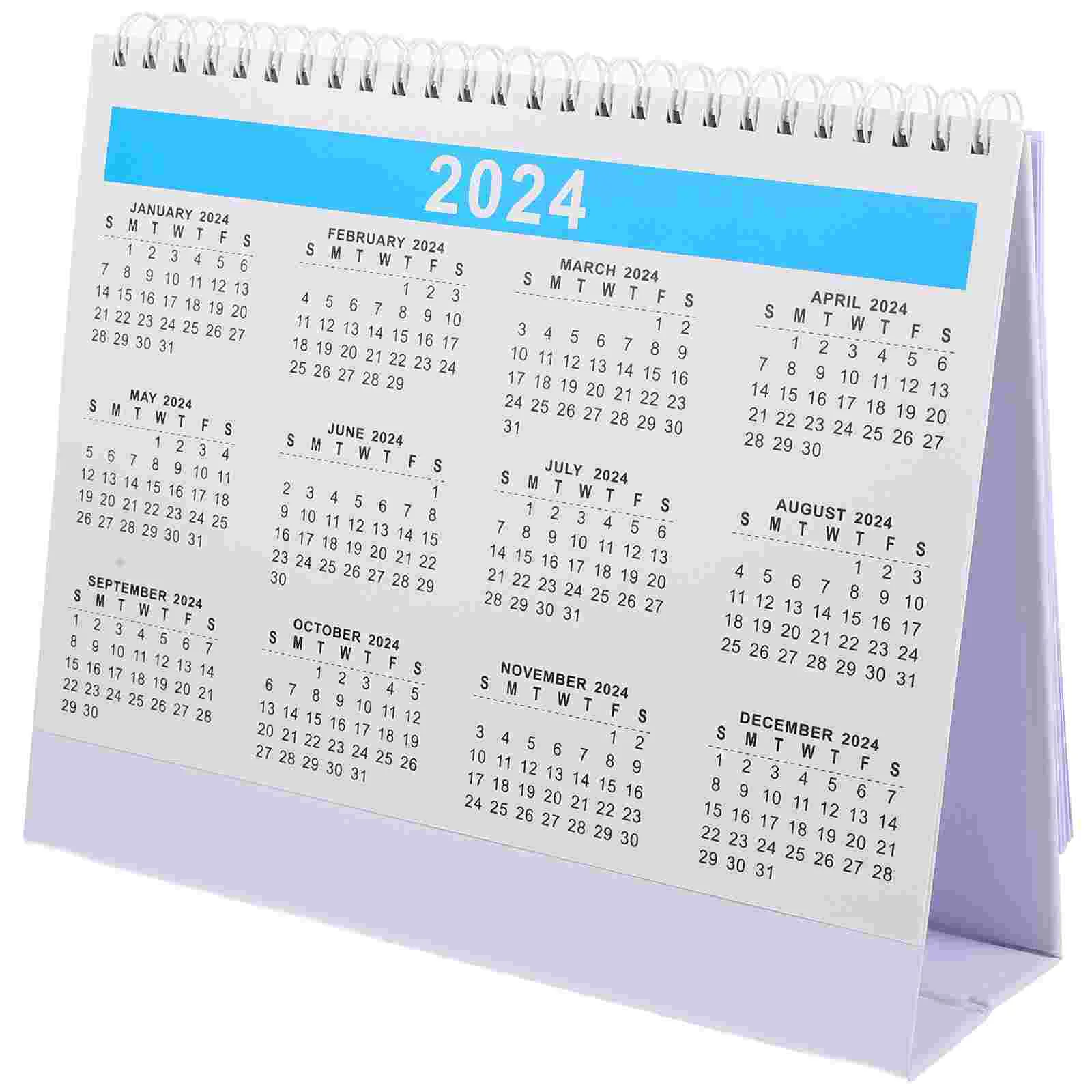 

Office Desk Calendar Daily Use Calendar Household Monthly Standing Calendar Decorative for Planner Schedule Office Supplies