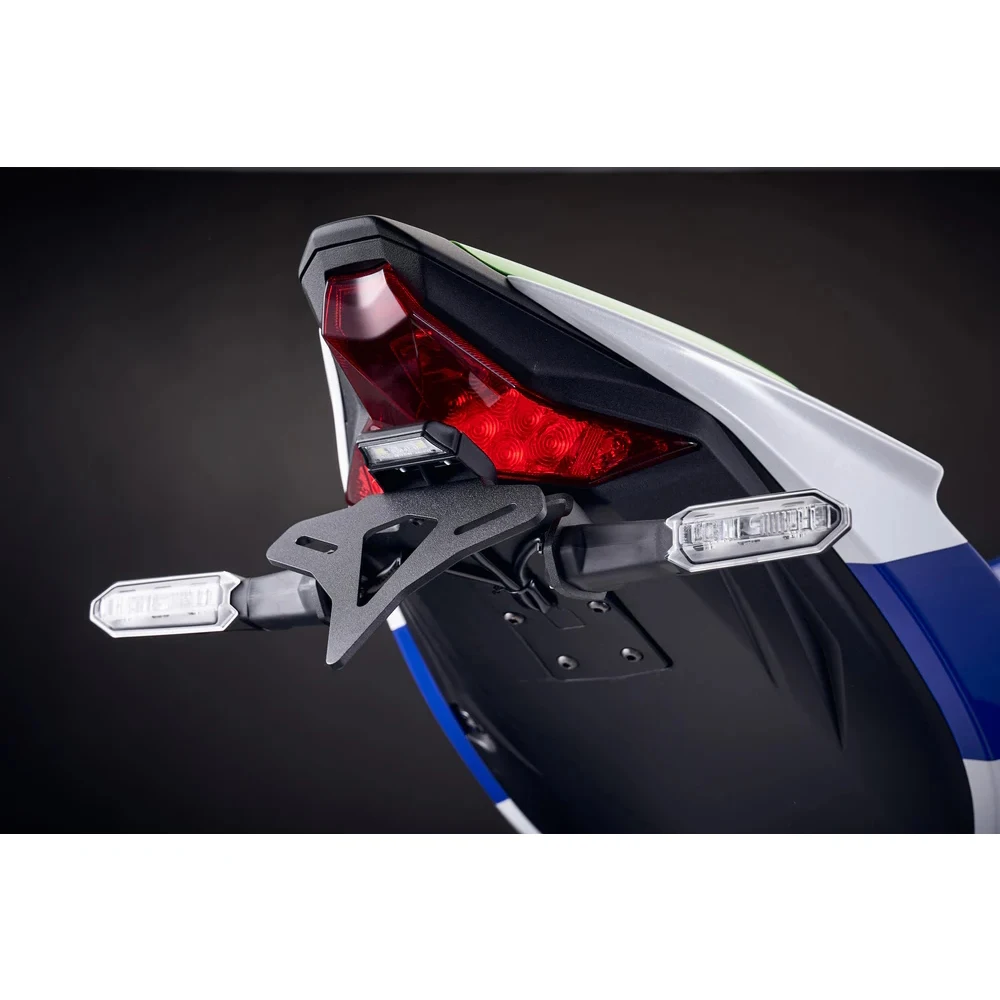 가와사키 닌자 ZX-6R (2024-2026) 오토바이 리어 숏 테일 스톡 타이디 번호판 홀더 테일스톡 브래킷 키트