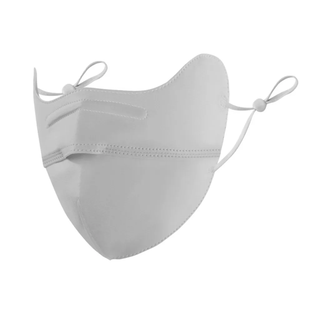 Fashion Breathable Ice Silk Mask Anti-UV Sunscreen Mask Face Cover Scarf Four Seasons