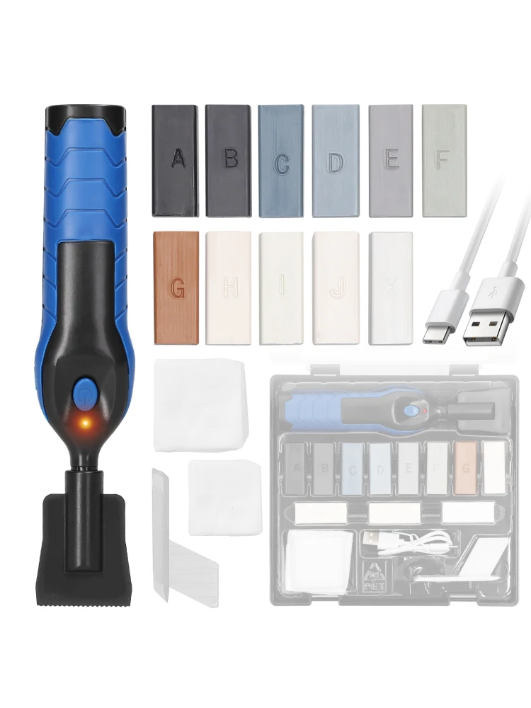 DIY Floor Furniture Repairing Tool Set Ceramic Tile Scratch Hole Crack Filler Ha