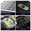 Newest 4/6/8/10/12Head Powerful Outdoor Solar Lights 504 LED Garden Lamp Solar Panel Lamps Waterproof Motion Sensor Street Light 5