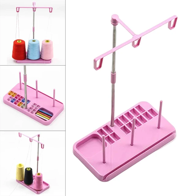 3 Cone Spools Holder Thread Stand Cone Thread Holder Portable Thread Rack  for Embroidery Sewing Machines Tailor Sewing Tool - AliExpress