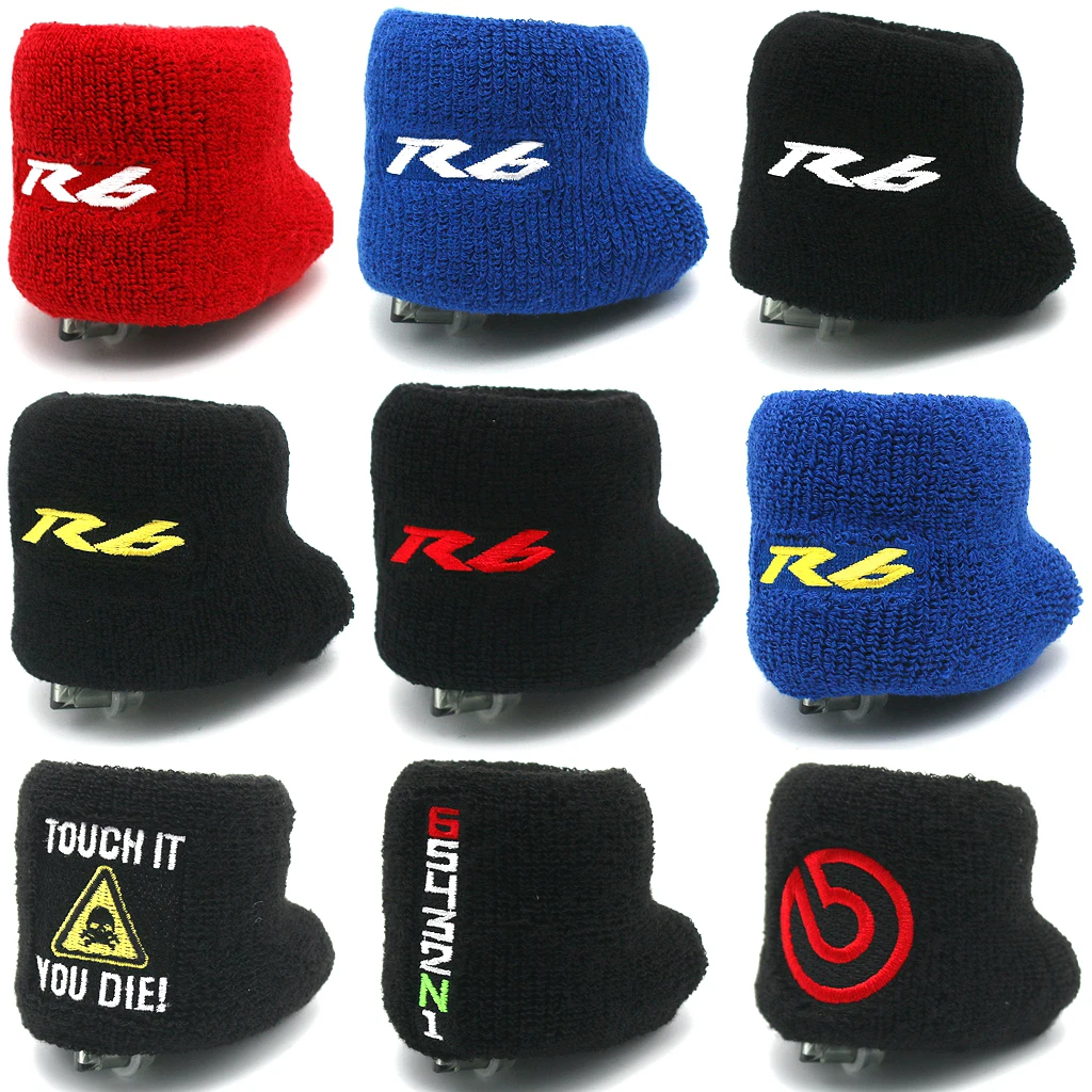 Copertura Tappo Serbatoio Olio Freno Yamaha R6 1999-2015 + Polsino Elastico - Accessori Moto - Foto 3