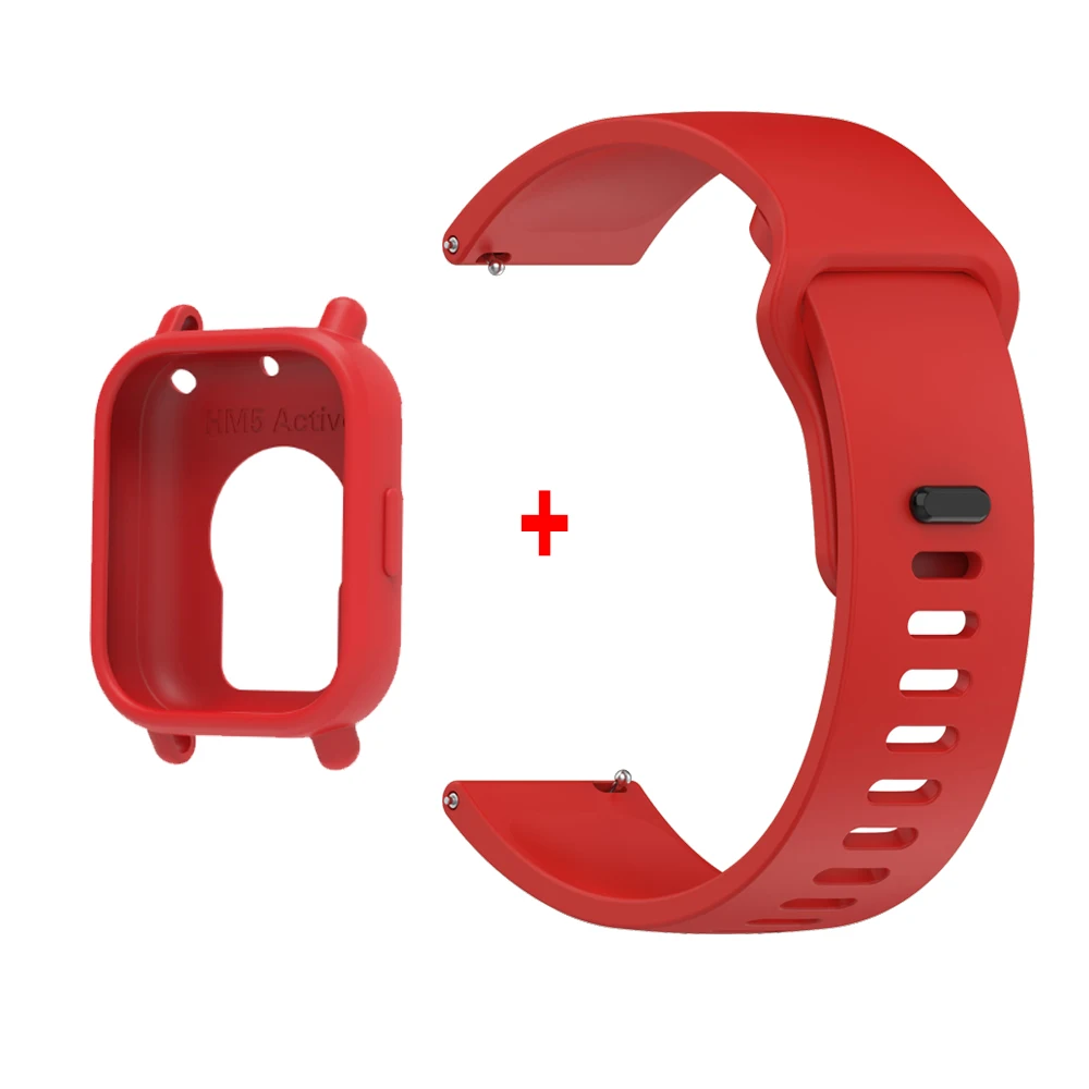 Silicone TPU Case and Band Set for Sports Wristbands and Watches