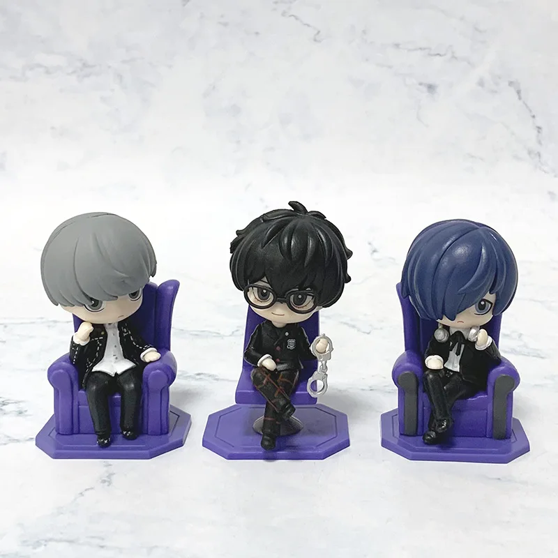 Anime Amamiya Ren Yuuki Makoto Yu Narukami Kute Acchion Figur Modell Geschenk Spielzeug