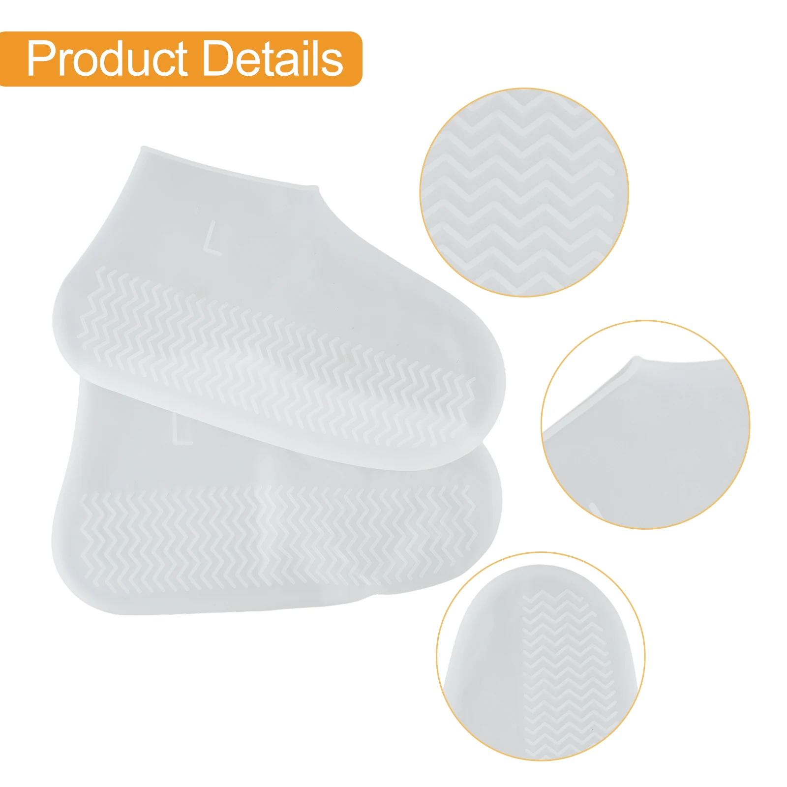 

Accessory Silicone Shoe Cover Hot Practical Protector Recyclable Boot Cover Elastic For Outdoor Rainy High Quality
