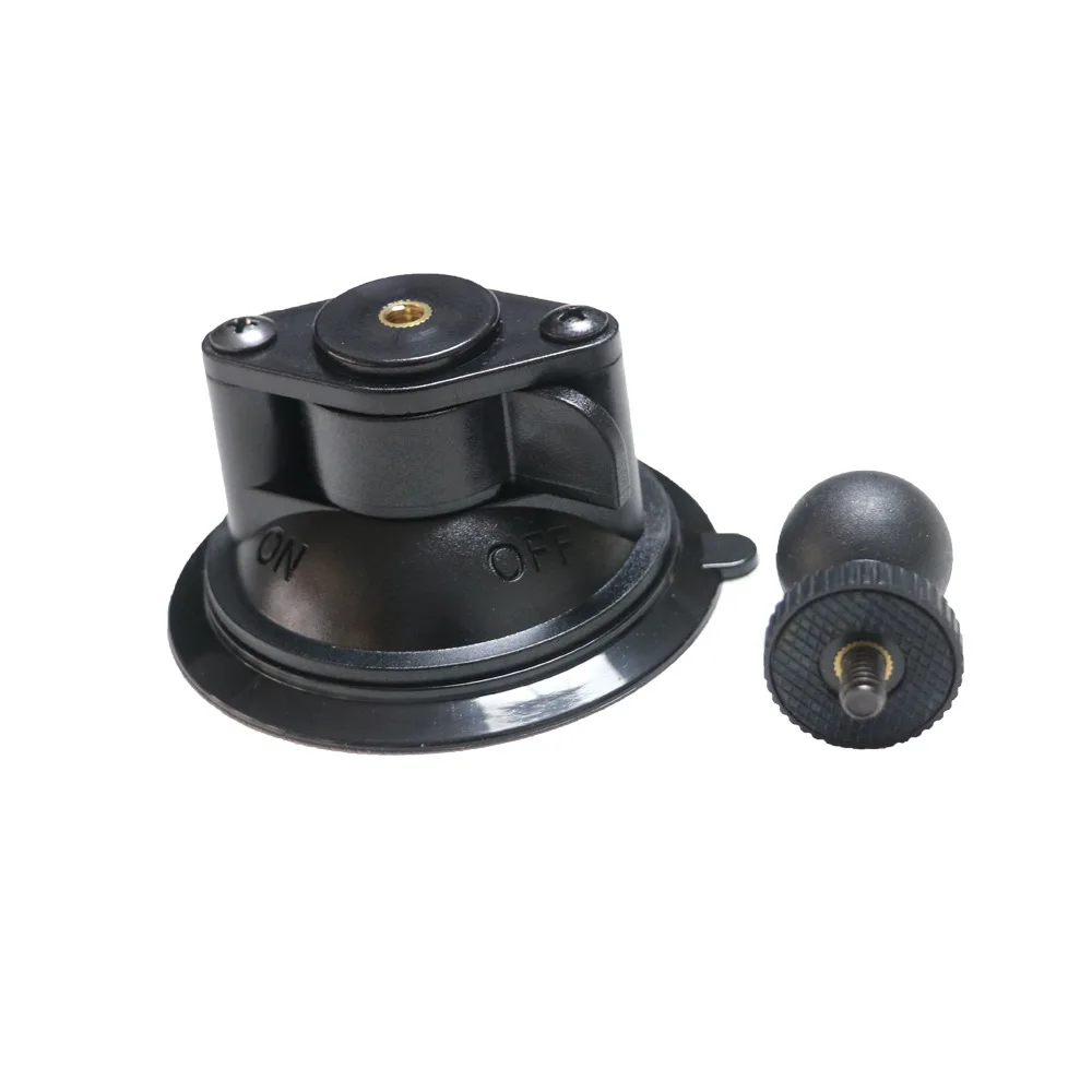 Car Suction cup Supportor One Inch 8.5cm + 1/4" Ball Adapter Mount For Gopro Hero 13 12 11 9 DJI OSMO Action 4 3 Insta360 Camera