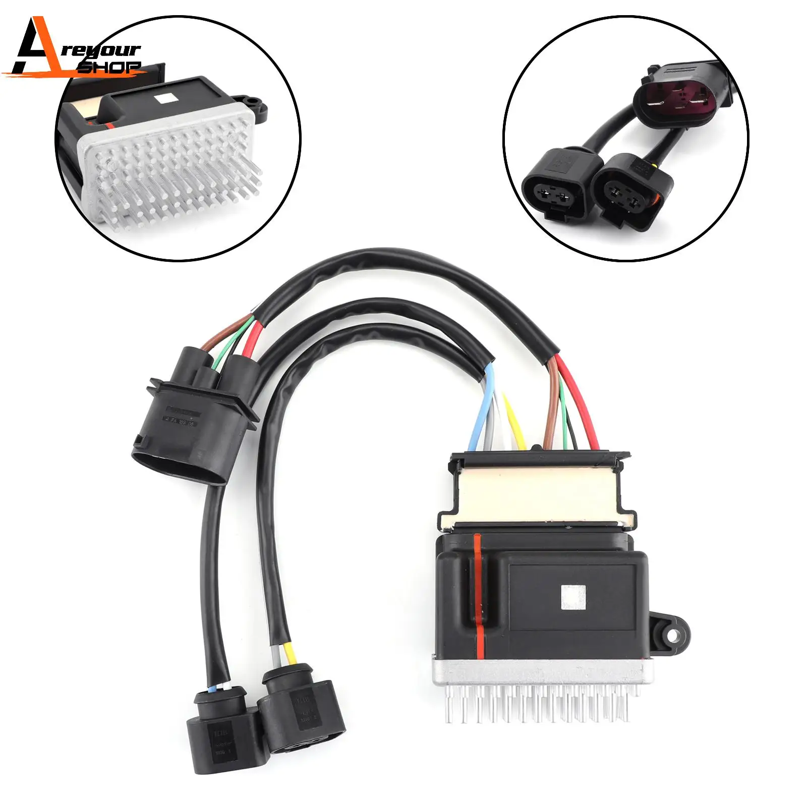 

Areyourshop Engine Cooling Fan Control Unit Module 8K0959501G For Audi Q3 Q5 A4 A6 Engine Cooling Fan Control Car Auto Parts