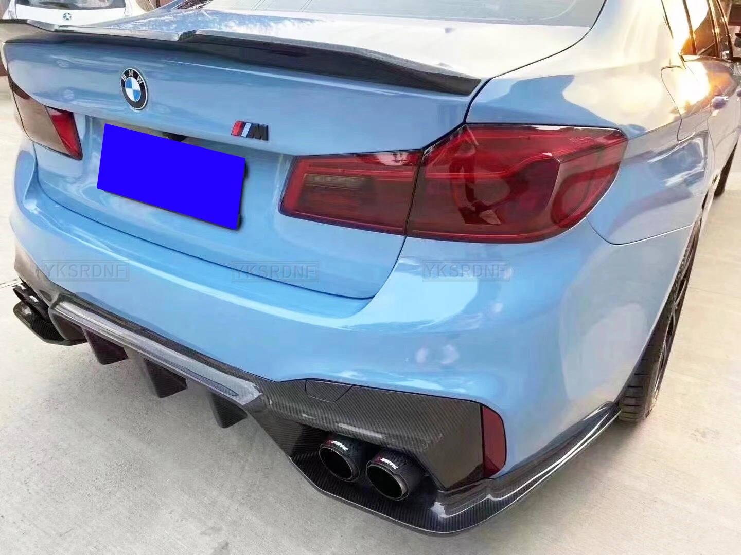 Rear Spoiler For BMW 5 Series G30 F90 M5 2017+ ABS Gloss Matte Black Carbon Look Back Wing Lip PRO style