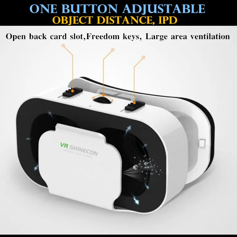 Оригинальный чехол для 3D очков виртуальной реальности стереогарнитура Google Cardboard