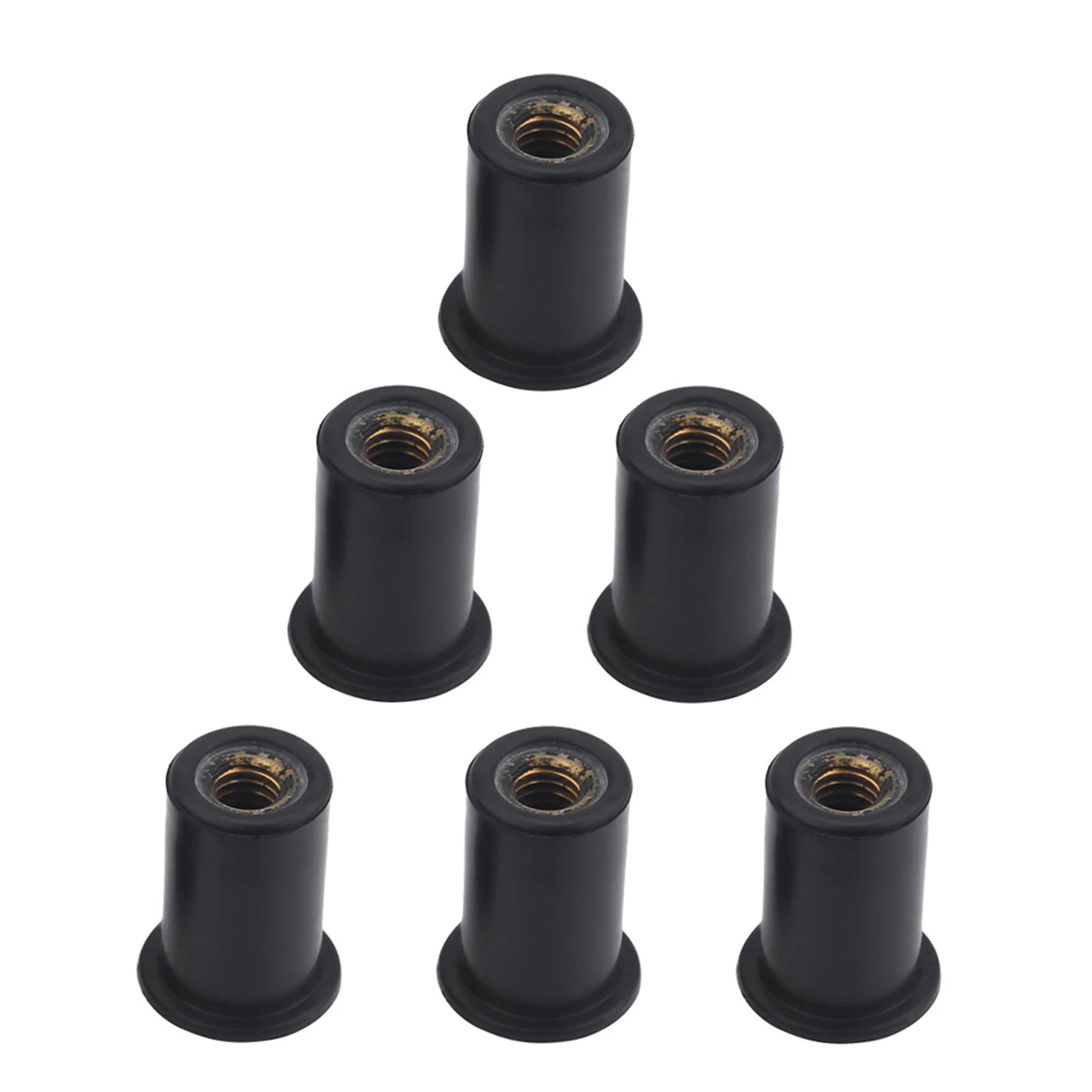 Rubber Well Nuts   M6  Rubber Well Nuts   for Motorcycles Kayak Canoe Boats Well Nuts 3