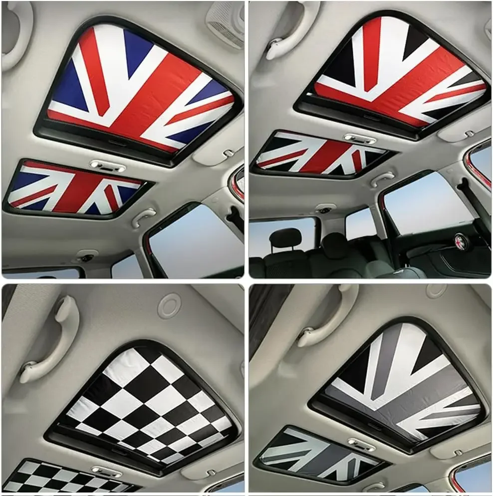 2pcs Sunshade Sunroof Heat Isolate for Mini Cooper F55 F56 F57 F60 R60 R61 R50 R52 R53 R60 R55 R57 R58 R59 F54 Clubman sunshade car sunshade windshield sunshade windshield sun shade