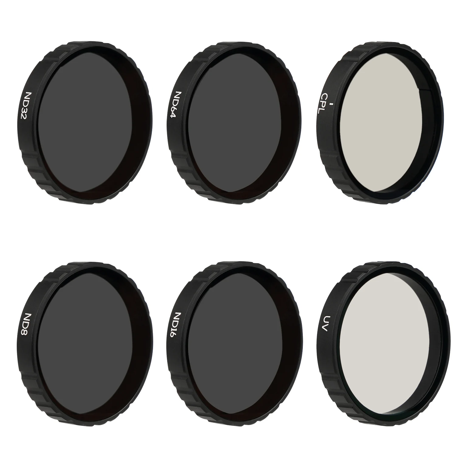 ND Filter Set Compatible with DJI Osmo Action 3/4/5 PRO,  UV CPL ND8 ND16 ND32 ND64  Neutral Density Filter Kit Action Camera Ac 3