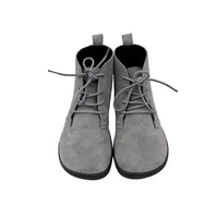 Tipsietoes New Barefoot Autumn Genuine Cow Leather Boots With Wool Linning Inside For Women Wider Toes Box Light Weight - Image 5
