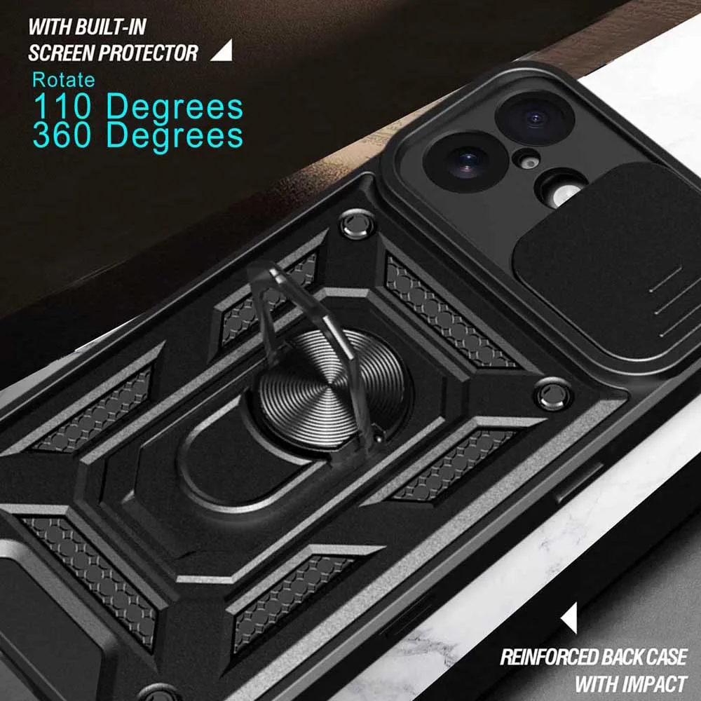รูปสินค้า เคส iPhone พร้อมฝาปิดเลนส์กล้องแบบเลื่อน