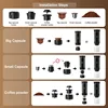 3-in-1 Wireless Electric Portable Espresso Coffee Machine for Car & Home Camping Coffee Maker Capsule Powder Travel Coffee Maker 5