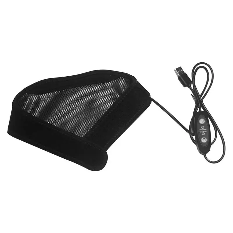 Electric Neck Heating Pad Neck and Shoulder Heating Pad 5 Temperature Modes Adjustable USB Heated Neck Warmer for Neck Relax 5