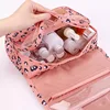 trousse maquillage de voyage pour femmes, pochette de voyage imperméable