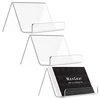Transparent Acrylic Desktop Business Card Holder Table Desk Shelf Box Storage Display Stand Restaurant Office Supplies 2