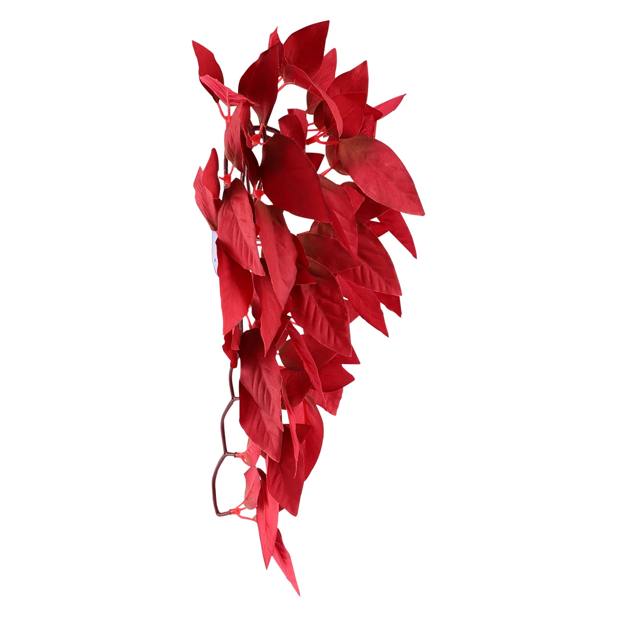 Hanging Silk Aquarium Plants Artificial Vines Fish Tank False Leaf Rattan Aquariums