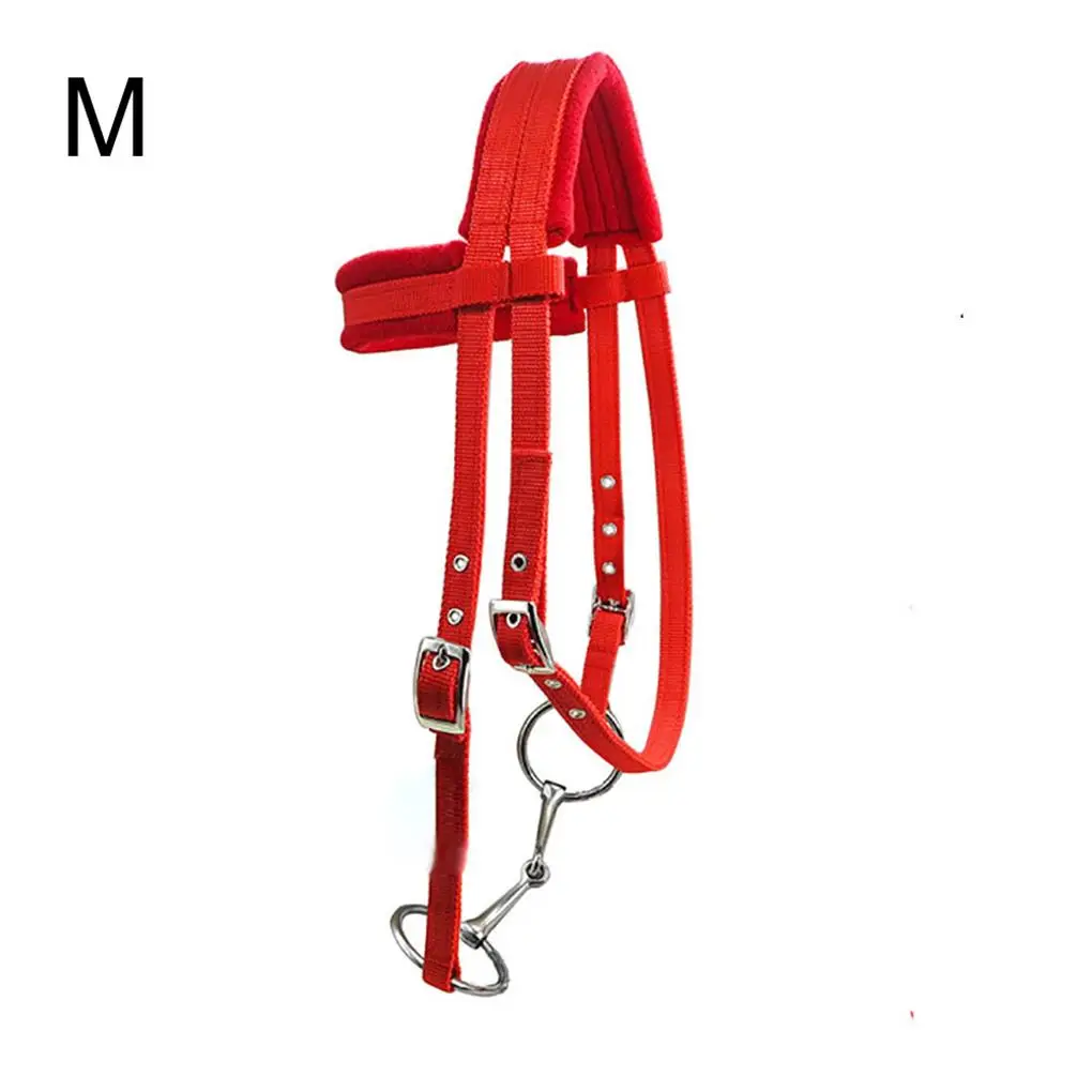 

Animal Bridle Outdoor Webbing Riding Strap Portable Rein Halter Cushion