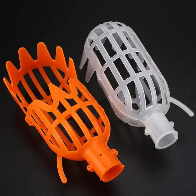 1 Db Kerti Kosár Gyümölcsválasztó Fej Több Színű Műanyag Gyümölcs Szedő Szerszám Fogó Mezőgazdasági Bayberry Jujube - Image 4