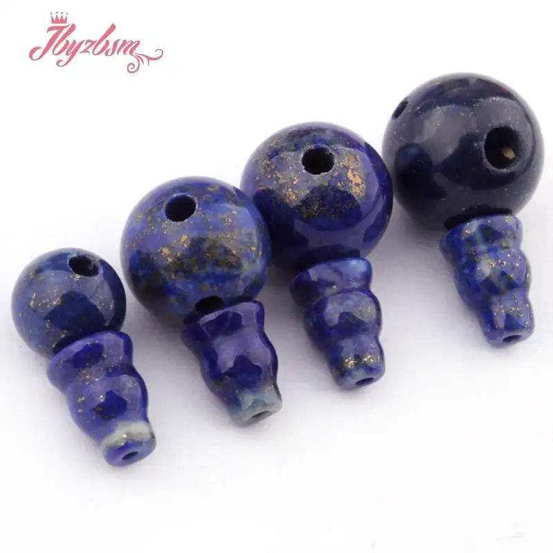 

6/10/12mm Round Natural Lapis Lazuli beads 5x7mm Pagoda Tibet Guru Stone Beads 1 Set For Necklace Jewelry Making,Free Shipping