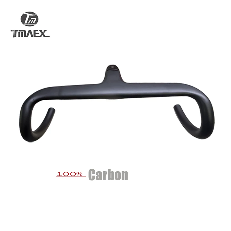 Carbon Road Handlebar New Type Integrated Handlebar T800 Integrated Carbon Handlebar Road 28.6mm UD Road Carbon Bicycle Spacer