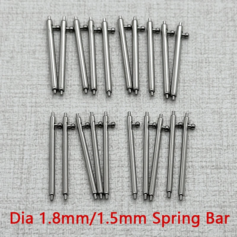 Quick-Release Watch Strap Spring Bars – 1.5mm & 1.8mm