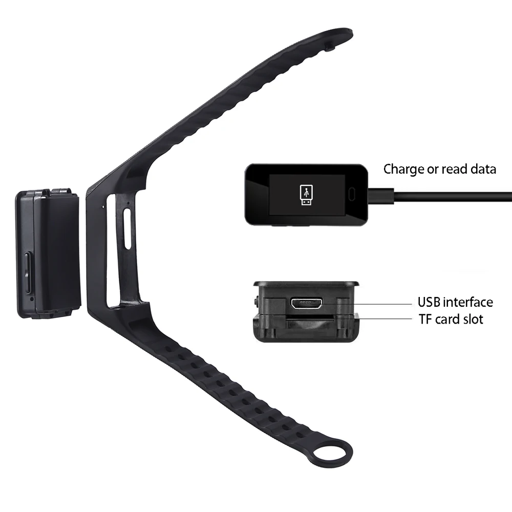 كاميرا عالية الدقة يمكن ارتداؤها، تسجيل فيديو صغير...