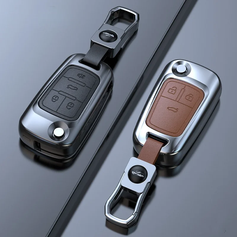 

1 Pcs Zinc Alloy Car Key Case Shell Fob For Buick For Chevrolet Cruze Aveo Trax Opel Astra Corsa Meriva Zafira Antara J Keychain