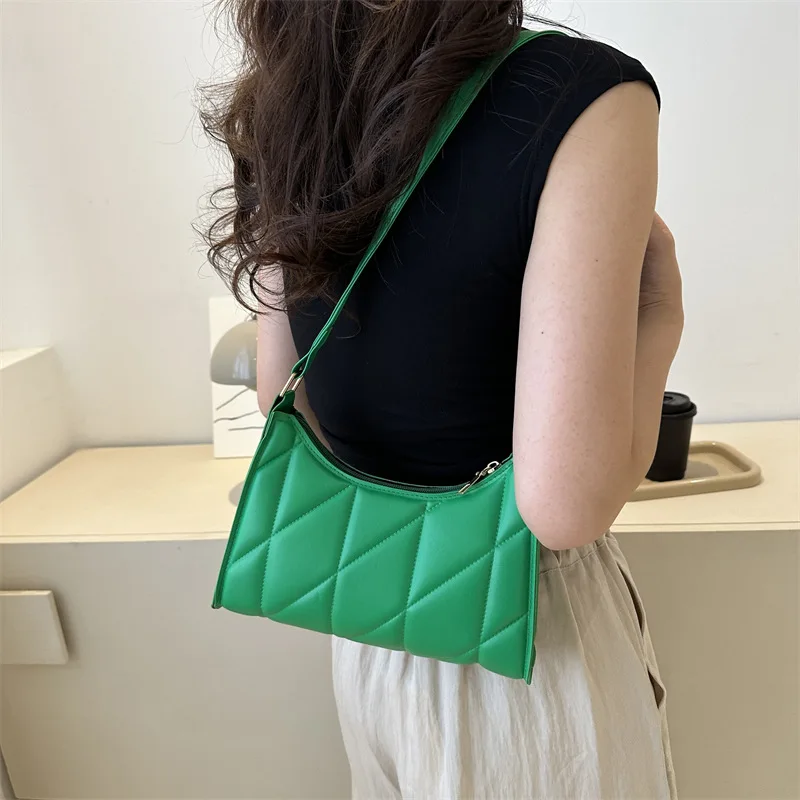 2025 New Women's Trendy Underarm Shoulder Bag, Niche Fashion Simple Hobo Sling, Casual Commuter Purse
