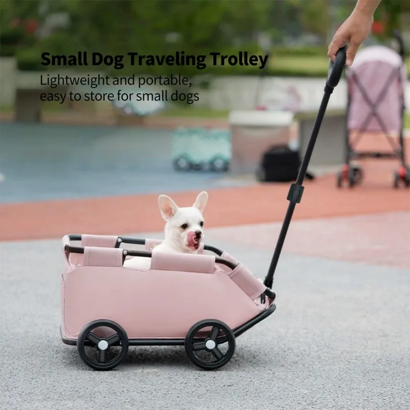 Foldable Small Dog Stroller 3