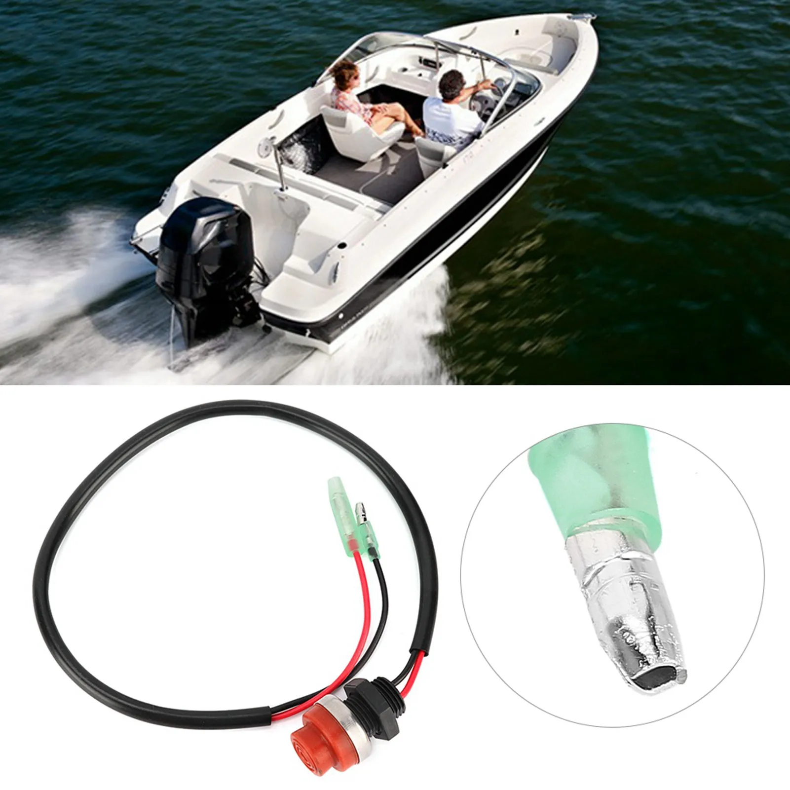Marine Outboard Engine Keyless Push Button Switch – Waterproof, Durable, and Easy Installation