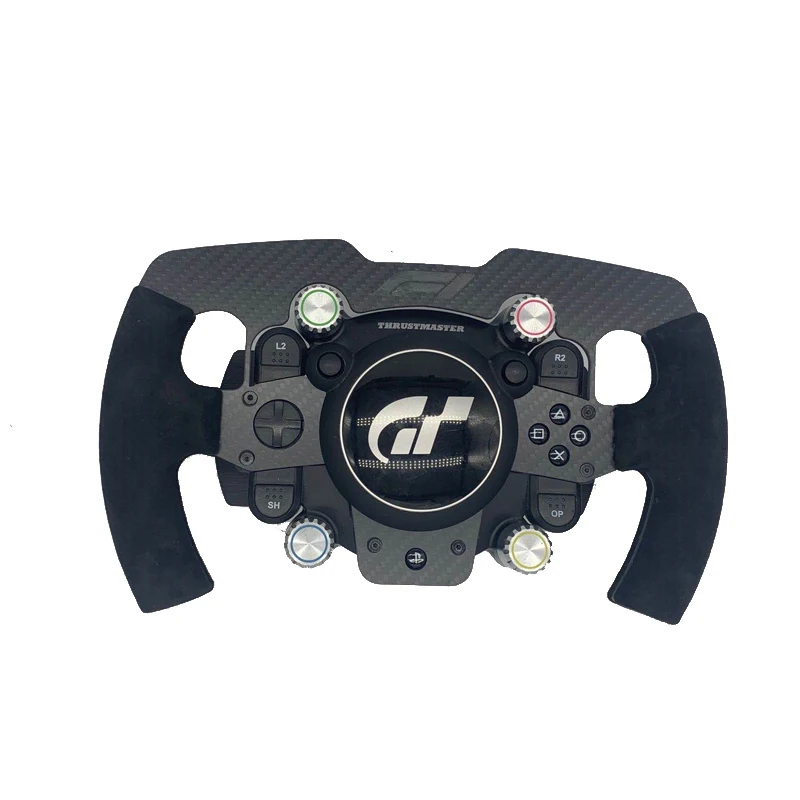 Volante Da Corsa Thrustmaster T300Rs A F1 Sim Wheel Per T300Rs/Gt 650Gt3 Per Tgt-Gt Per 599 Alcantara F1 Tgt-F1 Ruota Fai Da Te