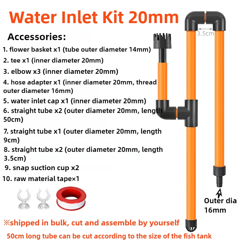 20mm inlet
