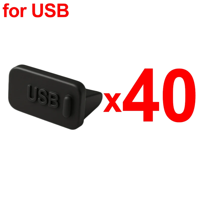 Universal USB/Type-C Dust Plug Charger Port Cover Cap