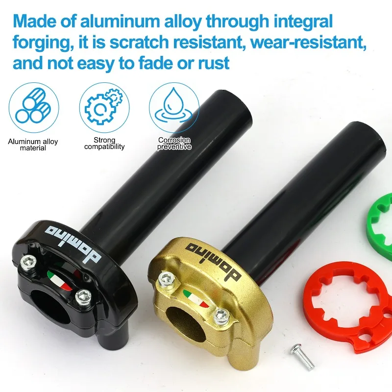 Motorcycle 22mm 7/8'' Universal Handle Accelerator Quick Turn Throttle Twist Grips For 500cc-900cc Motocross Pit Dirt Bike Parts