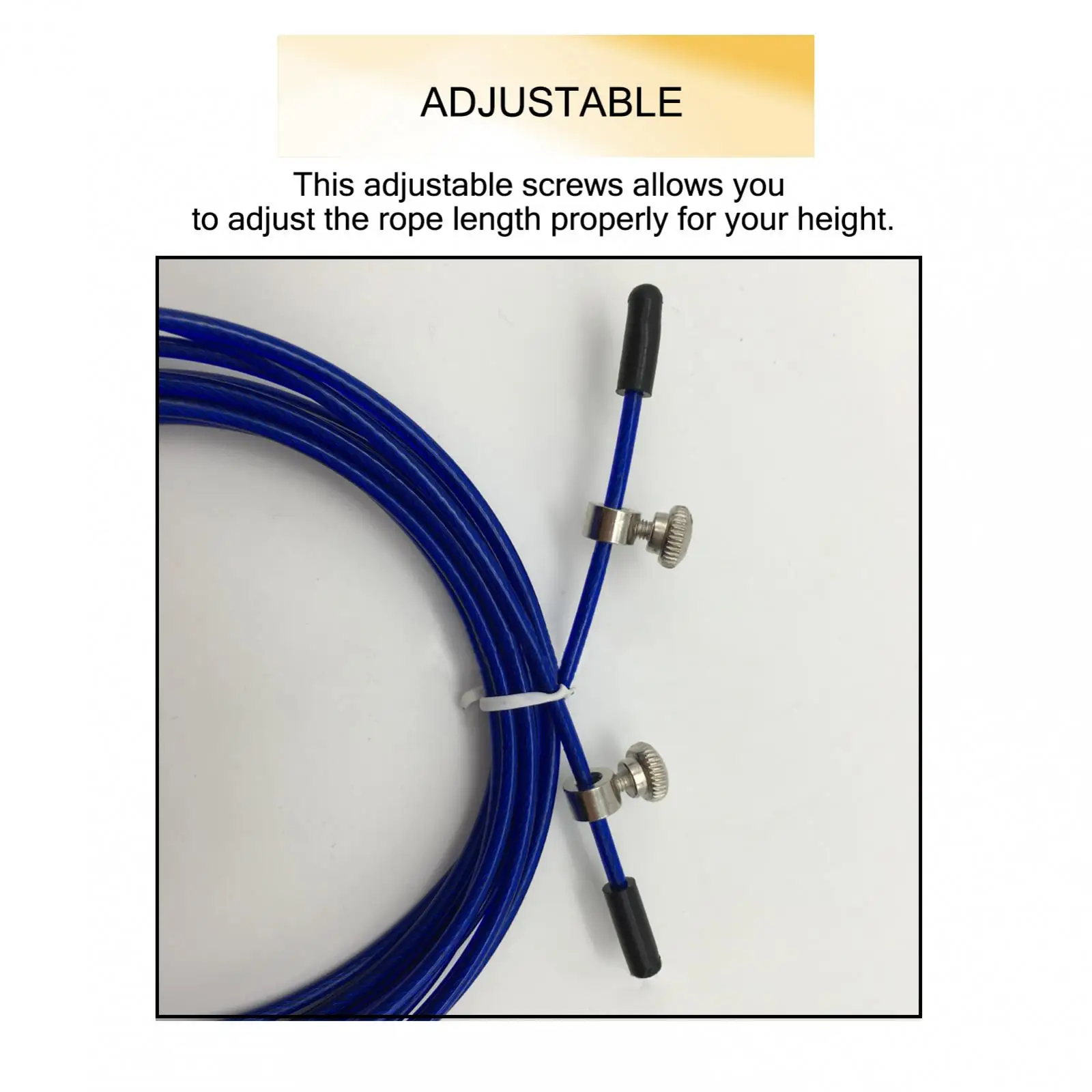 5 Sets Replacement Screws End Caps For Speed Cable Jump Skipping Ropes Cables Accessories